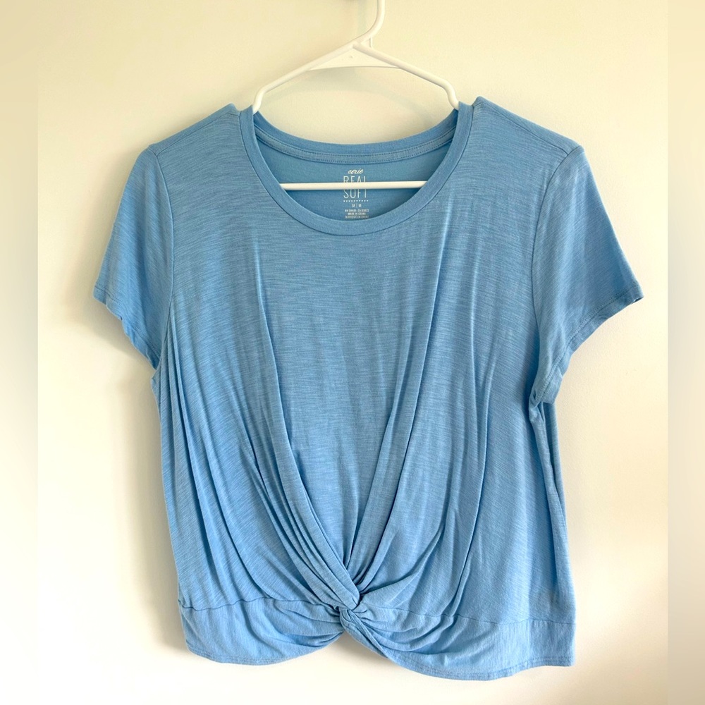 Aerie Twist Front tee